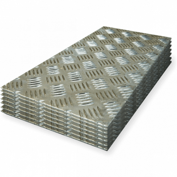 Лист рифлёный квинтет 1,5x1000x6000 Ст1пс ГОСТ 8568 - 77